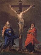 Pompeo Batoni The Cross of Christ, the Virgin and St. John s Evangelical china oil painting artist